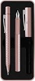 FABER-CASTELL 201539 - Geschenkset Grip 2011 pale rose, mit Füller M und Kugelschreiber XB, im...