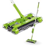 Swivel Sweeper Akku-Besen - einfache Krümelaufnahme - Kabellos, beutellos & wiederaufladbar -...