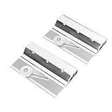 AUNMAS Rahmenlose Duschtür-Oberhalterung, Rollenbaugruppe, 2-teiliges Rad, Duschtür-Kugellager,...