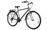Rezzak 28 Zoll Fahrrad Herrenfahrrad City Bike Cityrad Damenfahrrad Jungenfahrrad 21 Gang