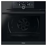 Haier I-TURN Serie 6 HWO60SM6F8BHD / Einbau-Backofen/Heißluft/Grill / 60 cm/Touch Bedienung mit...