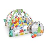 Bright Starts, Erlebnisdecke & Bällebad mit 40 Bällen 5in1 Your Way Ball Play - Totally Tropical,...