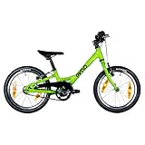 TechniBike PYRO Sixteen - leichtes Kinderfahrrad 16 Zoll für Mädchen und Jungen (mitwachsender...