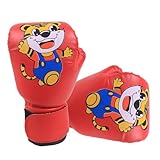 ycezw Boxhandschuhe für Muay Thai Handschuhe für atmungsaktives PU-Leder, Trainingshandschuhe mit...