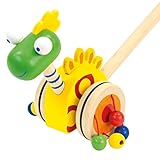 Bino world of toys Schiebelaufrad Dinosaurier Holzspielzeug Schiebe-Laufrad im Dino-Design Spielzeug...