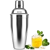 Cocktail Shakers, 25oz 750ML Martini Shaker Getränke Shaker mit eingebautem Sieb für Barkeeper,...