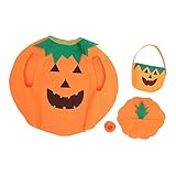 WESIEVYA 1 Set Halloween Kürbis Kostüm Dekor Kürbis Tasche Cosplay Prop Kürbis Party Requisiten...