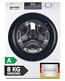 Haier Frontlader Waschmaschine 8kg I I-PRO SERIE 1 HW80-BP14929 I Washing Machine mit A-Effizienz,...