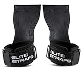 Fitgriff® Elite Straps 2.0 - Zughilfen mit Gummi-Pad für Krafttraining - Bodybuilding, Fitness,...