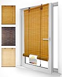 Sol Royal Bambusrollo 90 x 160cm SolDecor B86 - Sichtschutz Fenster Rollo Ohne Bohren - Raffrollo...