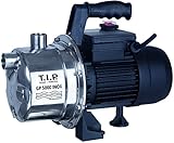 T.I.P. Gartenpumpe Edelstahl (5.000l/h Fördermenge, 45m Förderhöhe, 4,5bar Druck, 1.200W,...