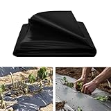 Hochbeetfolie, 2 x 6 m Teichfolie, Schwarz Hochbeet Folie, Wasserdicht Folie Hochbeet,...