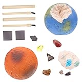 TOYANDONA 2 Sets Planeten-Archäologie-Spielzeug Kinder-Geschenkset Weltraum-Spielzeug...