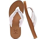 KuaiLu Flip Flops Damen Weich Stoff Zehentrenner Frauen Bade Sandalen Bequeme Füße Badelatschen...