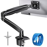 HUANUO Monitor Halterung für 13 bis 40 Zoll Bildschirme, Verstellbarer Monitorarm hält 2-12 kg,...
