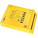 OHPHCALL Wandmontierter Vintage Briefkasten aus Eisen mit Zeitungshalter Multifunktional und Robust...