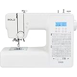 Rold S500 Computer Nähmaschine mit 300 Stichen zum Nähen aller Arten von Stoffen | Freiarm...