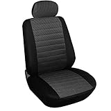 WOLTU Sitzbezug für Auto Einzelsitzbezug Vordere Schonbezug Autoauflage Schoner, 1er Set,...