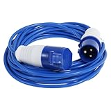 CEE-Verlängerungskabel 10m 230V 16A Ultra Sicher Robust Wohnwagen Kabel H07BQ-F Campingkabel in der...