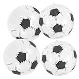 FUNOMOCYA 4 Stück Aufblasbare Strandspielzeug Bälle Kinderfreundliche Beach Ball Toys Leicht...