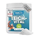 AGUALEVE® Teichvital 1kg *NEU* | der Fittmacher für jeden Teich mit innovativen...