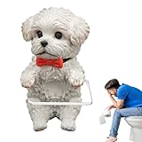 Toilettenpapierhalter-Ständer – Badezimmer-Tücherhalter, Hunde-Toilettenpapierregal,...