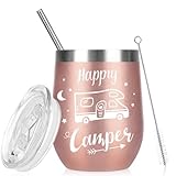 Camper Geschenke,Camping Geschenke Für Outdoor Enthusiasten,Praktische Camping Tasse Für Reisen...