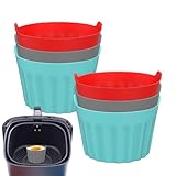 Kuchen-Auflaufförmchen – Antihaft-Eier-Maschine, pochierte Eierformen | Silikon-Muffinbox für...
