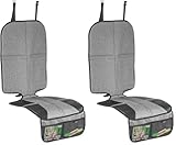 Reer Kindersitz-Unterlage TravelKid MaxiProtect, Autositz-Schutzunterlage mit Rückenlehnen-Schutz,...