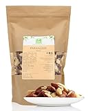 Paranüsse roh und ungesalzen von der Grünen Essenz - naturbelassene Paranusskerne ohne Schale -...