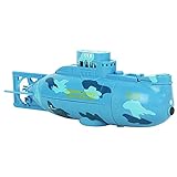 ARMERI Mini-RC-U-Boot, RC-Atom-U-Boot-Simulation, Militärschiff-Modell, für den Außenbereich,...