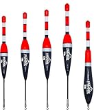 Paradox Fishing Posen Set 5 Stück 3g/4g/5g/6g/8g I Posen Angeln Angel-Posen Knicklichtposen...