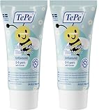 TePe Daily Baby Zahnpasta, geschmacksneutral, 0-6 Jahre, sanfte Fluoridzahnpasta für Babys zur...