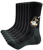 PULIOU Merino Socken Thermosocken Herren Damen Wandersocken Dicke Merinowolle Outdoor Trekkingsocken...
