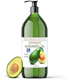 Bio Oil Pure Avocado Oil - 100% ökologisches, pflanzliches, natürliches Öl - Kaltgepresstes Öl...