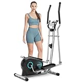 Dripex Crosstrainer für zuhause, Ultraleiser und Glatter Ellipsentrainer für zuhause mit...