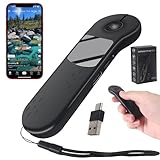Fingerspitzen Scrolling Mini Bluetooth-Maus,BT5.3+2.4G+USB-C,Drei-Modus+Touchpad,4in1 Tragbare Page...