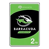 Seagate Barracuda 2TB interne Festplatte HDD, 2.5 Zoll, 5400 U/Min, 128 MB Cache, SATA 6GB/s,...
