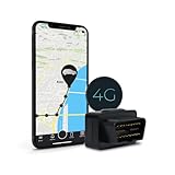 SALIND 4G OBD GPS Tracker Auto, Fahrzeuge und LKWs OBD2 Stecker - Peilsender Auto mit Ortung -...