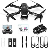 Drohne mit Kamera HD 4K,Faltbare Drohne Lange Flugzeit,RC Quadcopter mit Tasche,3D Flip,One Key...