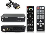 [ Test SEHR GUT *] New DIGITAL S2 3000 HD Senior Digital Sat Receiver + 2. Fernbedienung + Anadol...