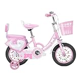 COMETX Kinderfahrrad 12-20 Zoll Fahrrad für Mädchen im Alter von 3-13 Jahren mit Trainingsrädern...