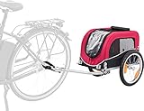 TRIXIE Hundeanhänger für das Fahrrad 36 × 34 × 57 cm bis zu 15 kg – faltbarer...