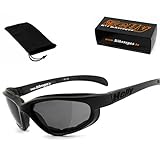 HELLY® - No.1 Bikereyes® | Bikerbrille, Motorradbrille, Motorrad Sonnenbrille | winddicht,...