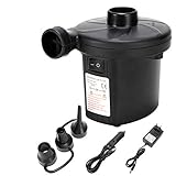 LEBEXY Elektrische Luftpumpe für Luftmatratze | Pumpe Luftmatratze | Pool Luftpumpe Elktro |...