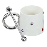 MOLUCKFU Teetasse aus Keramik bürotasse kaffeekanne trinkglas espresso cup kaffeegläser cups...