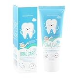 Peufcmi Kinder Zahnpasta | 60g Mundgeruch Entfernung | Geruchsentfernung Mundreiniger Zahnpasta -...