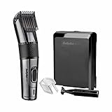 BaByliss Carbon Titanium Akku Haarschneider für Kopf- und Barthaare 26 Schnittlängen 0, 5mm-25mm...