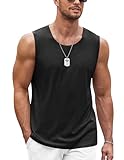 COOFANDY Herren Tanktop Gym Muskelshirt Workout Tank Top Fitness Ärmellos Funktionsshirt Stringer...