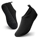 JOTO Wasserschuhe für Damen Herren Kinder, Unisex Badeschuhe Strandschuhe Quick-Dry Schnelltrockend...